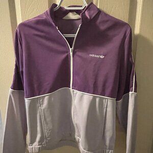 Adidas Original Vintage 2 Tone jacket (Purple and Grey) Sz Small